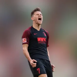 Аугсбург — Айнтрахт статистика матча 25 апреля 2026